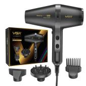 фен профессиональный vgr v-409, 3 уровня обдува, 3 уровня температуры, 2400w, оптом, купить