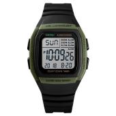 часы наручные 1278ag skmei, army green, оптом, купить