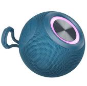 bluetooth-колонка tg337 с rgb подсветкой, speakerphone, радио, blue, оптом, купить