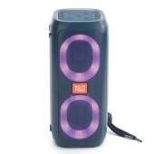 bluetooth-колонка tg333 с rgb подсветкой, speakerphone, радио, blue, оптом, купить