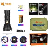 фонарь yemao ym-t40 sst40, 1x38650, зу type-c, кейс, оптом, купить