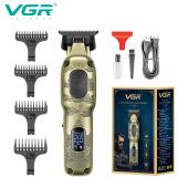 триммер vgr v-954, 4 насадки, 7000 rpm, led display, оптом, купить