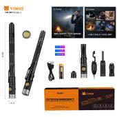 фонарь yemao ym-m91 xpg, 1x10280, зу type-c, 6-in-1 multitool, оптом, купить