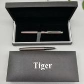 подарочная ручка tiger в футляре (матово-серая) 30038, оптом, купить