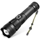 фонарь police x71a-hp50, 1x18650/3xaaa, индикация заряда, zoom, зу type-c, box, оптом, купить