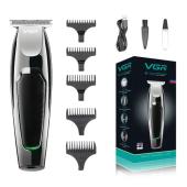 Изображения для Машинка (триммер) для стрижки волосся та бороди VGR V-030, Professional, 5 насадок, вбуд. акумулятор.