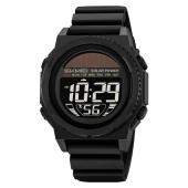 часы наручные 2358bkbk skmei, black-black, solar power, оптом, купить