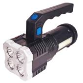 фонарь переносной x510-4led+cob, li-ion аккум., зу microusb, box, оптом, купить