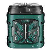 электробритва vgr v-344 green, роторная, 8000 rpm, ipx6, оптом, купить