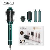 фен-стайлер iparah 5 в 1 p-505g green, 5 насадок, 3 режима, 3 режима температуры, 105000 rpm, 1300w, оптом, купить