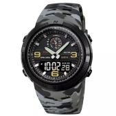 часы наручные 1655cmgybk skmei, gray camo-black, ukraine, оптом, купить