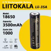 аккумулятор 18650, liitokala 35a-jt, 3500mah, оригинал, оптом, купить