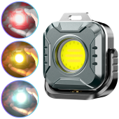 фонарь кемпинг kxk-986-cob(white+yellow+red), li-ion аккумулятор, зу type-c, магнит, оптом, купить