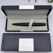 подарочная ручка в коробке lion (черная матовая) 382, оптом, купить