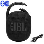 bluetooth-колонка jbl clip4, speakerphone, радио, powerbank, black, оптом, купить