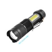 фонарь police 525/8468-xpe+cob, li-ion аккум., zoom, зу microusb, box, оптом, купить