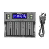 зарядное устройство liitokala lii-d4xl, 4x21700/ 18650/ 26650/ 26700/ 32700/ aaa/ 9v, оптом, купить