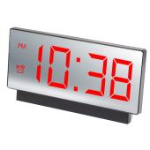 часы сетевые vst-897-1, красные,температура, usb, оптом, купить