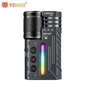 фонарь yemao ym-a300-sft12r+3x3535+rgb, li-ion аккумулятор, зу type-c, zoom, оптом, купить