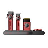 комплект vgr steplerss pro 3 in 1 red, машинка для стрижки (clipper), триммер, электробритва, оптом, купить