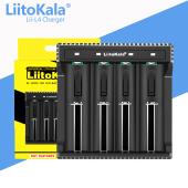 зарядное устройство liitokala lii-l4, 4x-10440/ 14500/ 16340/ 17355/ 17500/ 17670/ 18350/ 18490/ 18650/ 22650, 5v, оригинал, оптом, купить