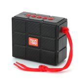 уценка bluetooth-колонка tg311с rgb подсветкой, speakerphone, радио, black, оптом, купить
