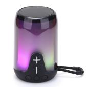 bluetooth-колонка tg652 с rgb подсветкой, speakerphone, радио, black, оптом, купить