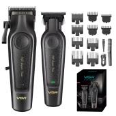 комплект vgr 2 в 1 v-197&995, аккумуляторная машинка для стрижки (clipper) и триммер, оптом, купить
