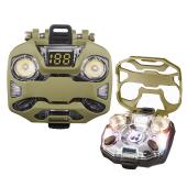 фонарь multifunctional d72, li-ion аккум., индикация заряда, зажигалка, зу type-c, box, оптом, купить