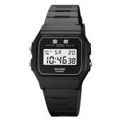 часы наручные 1952pbk skmei, black-pu belt, оптом, купить