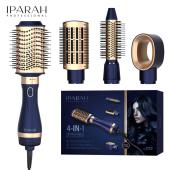 фен-стайлер iparah 4 в 1 p-266b blue, 2 режима, 2 уровня температуры, 4 насадки, 1000w, оптом, купить