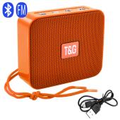 bluetooth-колонка tg166, speakerphone, радио, orange, оптом, купить