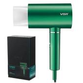 фен профессиональный vgr v-431 green, 2 уровня обдува, 2 уровня температуры, насадка-концентратор, оптом, купить
