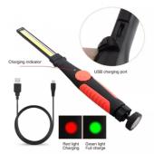 фонарь worklight w55-cob, li-ion аккум., поворот180º+180º, магнит, индикация заряда, зу microusb, оптом, купить