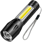 фонарь police 511-xpe+cob, li-ion аккум., zoom, зу microusb, оптом, купить