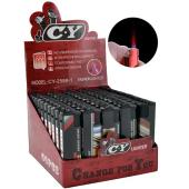 зажигалка с фонариком (турбо пламя) абстракция 2588-1, оптом, купить