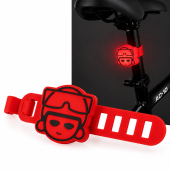 велофонарь stop 602-led, waterproof, li-ion аккум., зу type-c, оптом, купить