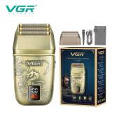 электробритва vgr v-349 шейвер, тройное лезвие, ipx6, led display, оптом, купить