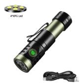 фонарь yemao ym-f402x-4xpg, 1x18350/18650, зу type-c, магнит, оптом, купить