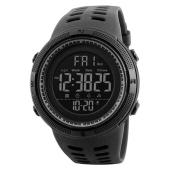 часы наручные 1251bk skmei, all black, оптом, купить