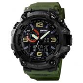 часы наручные 1520ag skmei, army green, оптом, купить