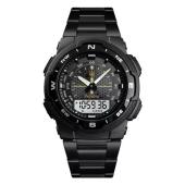 часы наручные 1370bkwt skmei, black/white, ukraine, оптом, купить