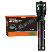 дальнобойный фонарь yemao ym-g640y, 4000lm, аккумулятор 33140 (15000 mah), чехол, блок питания, оптом, купить