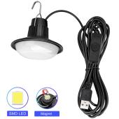 led лампа 118l-19smd, кабель 2.9 м, крюк, магнит, питание от usb, оптом, купить
