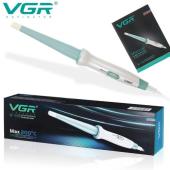 плойка конусная vgr v-596, 2 режима работы, керамическое покрытие, быстрый нагрев, оптом, купить