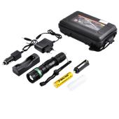 фонарь police 8455s-xpe, зу 220v/12v, 1х18650/3хааа, zoom, box, оптом, купить