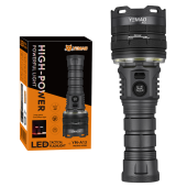 фонарь yemao ym-a13 tg 50w +cob(white+red), 1x26650, power bank, зу type-c, zoom, магнит, оптом, купить