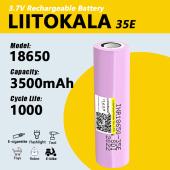 аккумулятор 18650, liitokala 35e, 3500mah, оригинал, оптом, купить