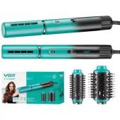 фен-стайлер vgr v-489 green 3 в 1, professional, 3 насадки, 1100-1300 вт, оптом, купить