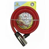 замок велосипедный kihuu lock 185, 12*80 тросовый, 2 ключа, оптом, купить